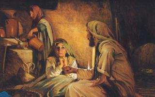 Библейские сестры мария и марфа, а также все жены-мироносицы